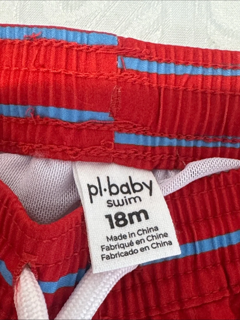 PL Baby Swim Trunks - Pack of 2. Size 18 months.